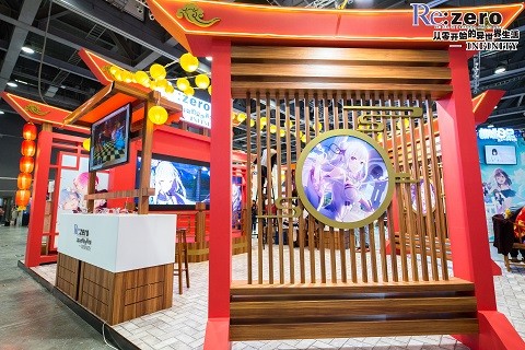 萤火虫漫展火爆回顾     【浓烈中国风 新春特典展位设计】   本次的