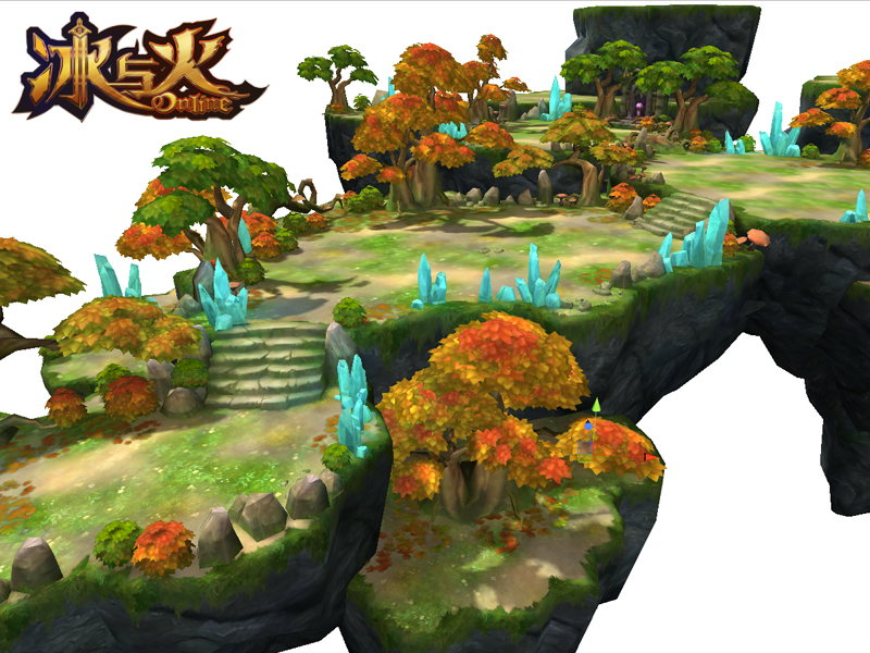 触控科技首款重度产品《冰与火online》原画大量