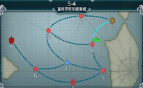 战舰少女5-4怎么过 5-4详细攻略