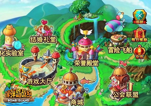 新岁临近雪纷飞 《弹弹岛战纪》素裹换新装