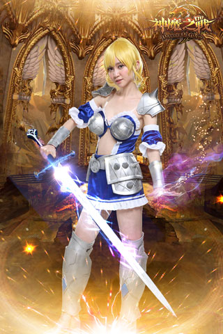 美女主播一网打尽 《神魔之战》6月21日震撼公测
