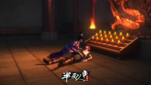 音画大赏 3D浪漫古风《半面人》高清多图