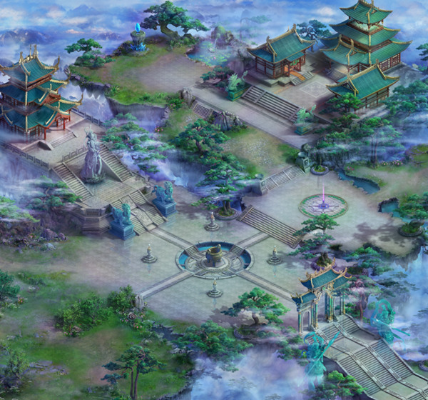 琼楼玉宇 天拓游戏《天天爱仙侠》仙界美色曝光