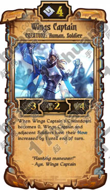 卷轴scrolls卡牌Wings Captain