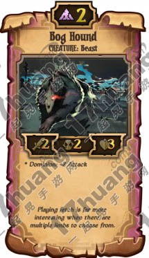 　卷轴scrolls卡牌Bog Hound中文资料