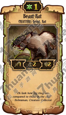 　卷轴scrolls卡牌Beast Rat中文资料