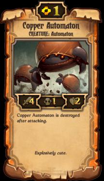 卷轴scrolls卡牌Copper Automaton中文资料