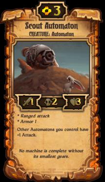 卷轴scrolls卡牌Scout Automaton