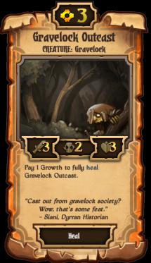 　　卷轴scrolls卡牌Gravelock Outcast中文资料