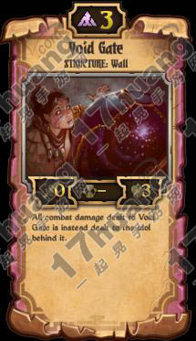 卷轴scrolls卡牌Void Gate中文资料