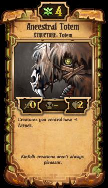 　卷轴scrolls卡牌Ancestral Totem中文资料