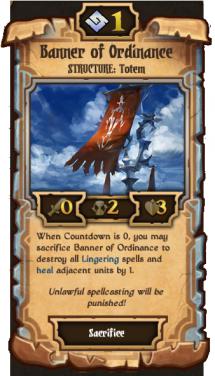 卷轴scrolls卡牌Banner of Ordinance中文资料
