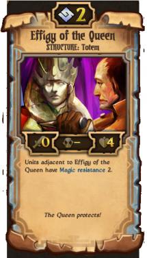 　　卷轴scrolls卡牌Effigy of the Queen中文资料
