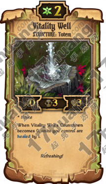 　卷轴scrolls卡牌Vitality Well中文资料