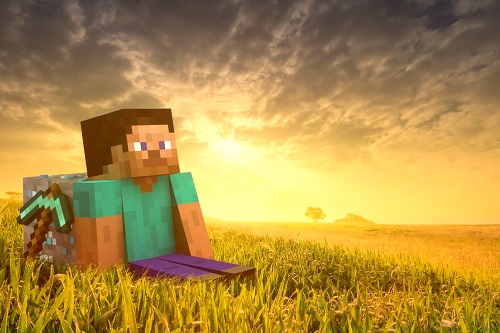 　Minecraft的电视有两种主要的设计。您可以使用黑色羊毛或黑曜石装饰在电视的墙壁或地板上。 您也可以只使用2X1的画由左到右放置来模仿一台平面电视。又或者可以使用任何材料横放2个方 块，并放置上画。
