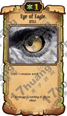 　　卷轴scrolls卡牌Eye of Eagle中文资料
