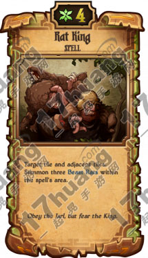 　卷轴scrolls卡牌Rat King中文资料