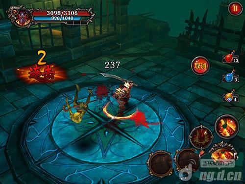 3D暗黑魔幻手游《命运之神》20日当乐开启火热公