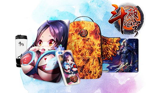 上京东一元抢周边 《斗破苍穹》美胸手机壳众筹