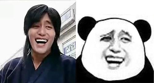 亚洲表情帝金馆长惊现广州 魔性笑容魅力依旧