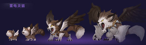 奔跑吧神兽 《黑夜传说》新神兽亮相