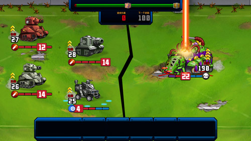 卡通回合制手游《战斗吧!坦克》今日强势开启