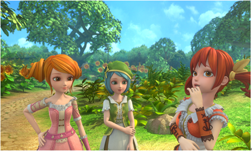 动画版《星学院》唯美画面秒杀萌娃