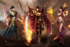  热血传奇手游世界BOSS赤月恶魔五人挑战攻略 