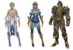 逼真细腻9377《女王号令》精美角色原画流出