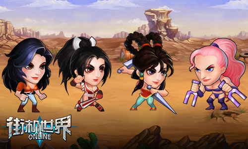 童年唤醒计划 《街机世界》游戏原画抢鲜看