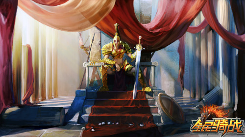 我还是个孩子 65手游《全民骑战》训练场玩耍