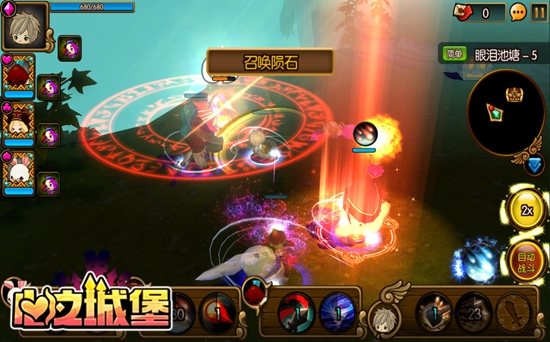 《心之城堡》萌宠以一敌百：萌系手游或添割草