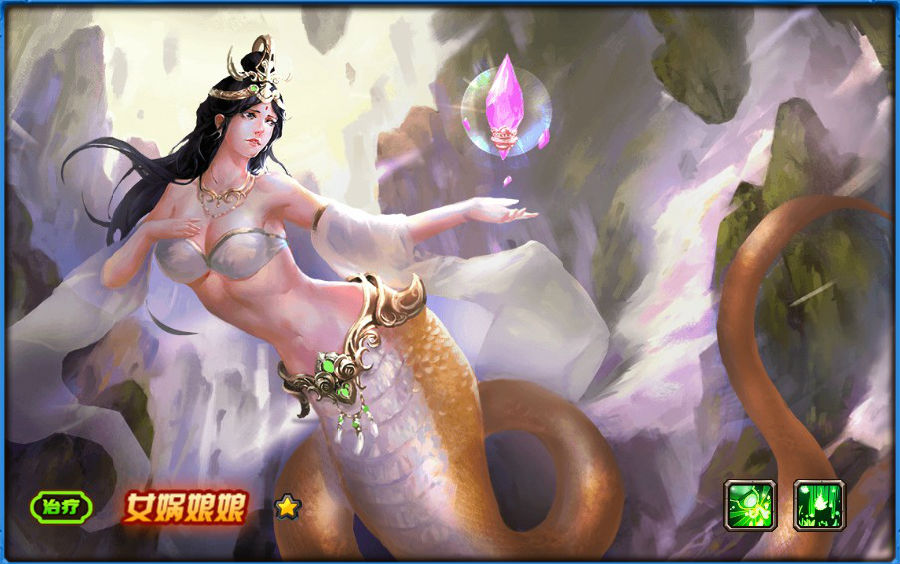 《神魔战歌》内测，女娲就绪静待英雄