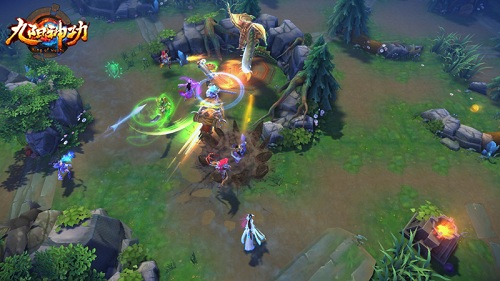 5V5超大地图将开启 《九阳神功》手游11月26日蟠龙
