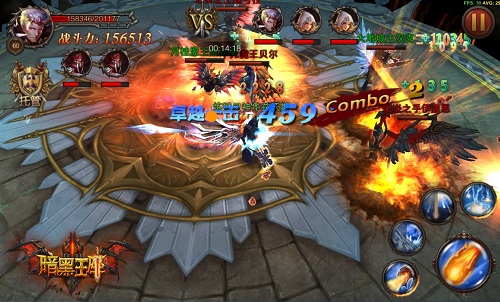 实时群P手游，9158聚乐网《暗黑王座》安卓版上线