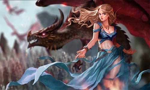 华丽魔法揭开魔幻史诗《冰火幻想》精美CG上线​