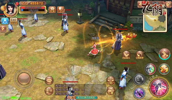 逆转乾坤 《九阴》手游全新武学疯魔杖法解析