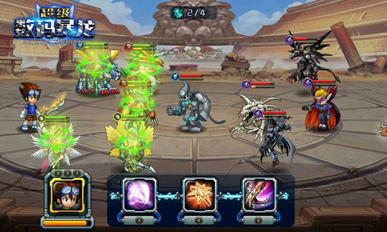 数码宝贝总动员《超级数码暴龙》封测火爆进行