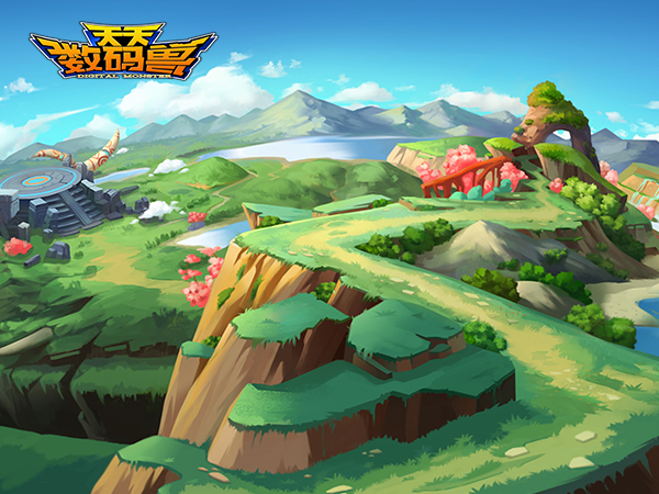 《天天数码兽》1月6日首发倒计时 游戏场景抢先