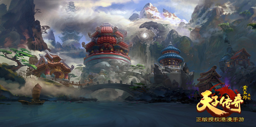 二十年经典港漫手游重现 《天子传奇》原画首曝