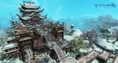 冰冷冬季赏优美雪景 《新倩女幽魂》主城纯美截
