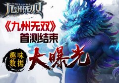 这是个看脸的世界 《九州无双》首测趣味数据大