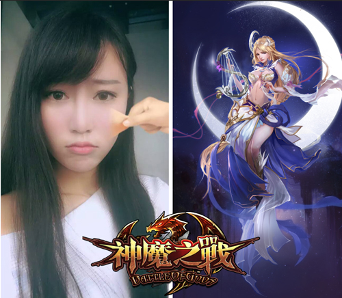 我的女神A4腰 《神魔之战》女神cos投票开启