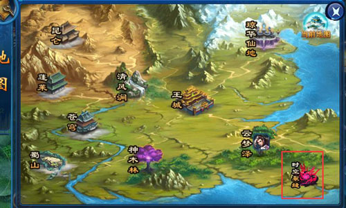 解锁新地图 《天天爱仙侠》跨服地图时空裂缝开
