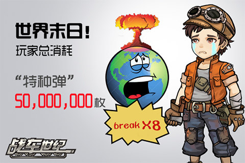 火爆新服再开启《战车世纪》首周趣味数据大公