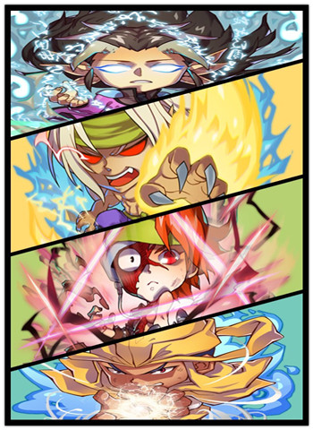  　　《魔界统一战》小R战队搭配