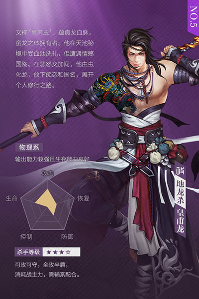 最强刺客TOP5《绝世武神》攻类英雄大盘点
