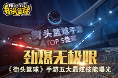 《街头篮球》手游五大最炫技能曝光