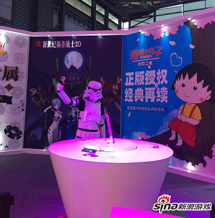 新浪游戏花式求撩  强IP带你浪翻ChinaJoy