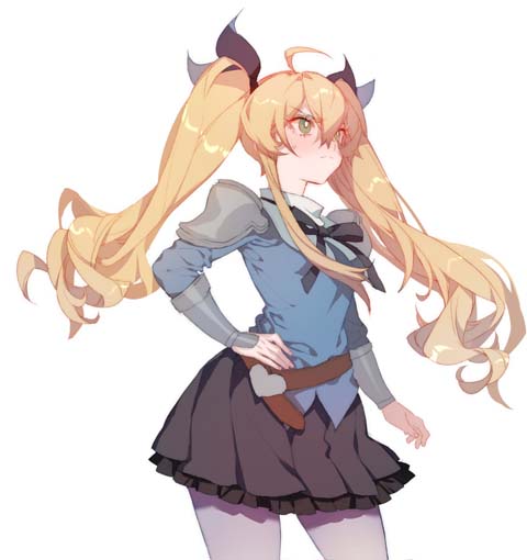 肉感十足！《姬魔恋战纪》同人画作！